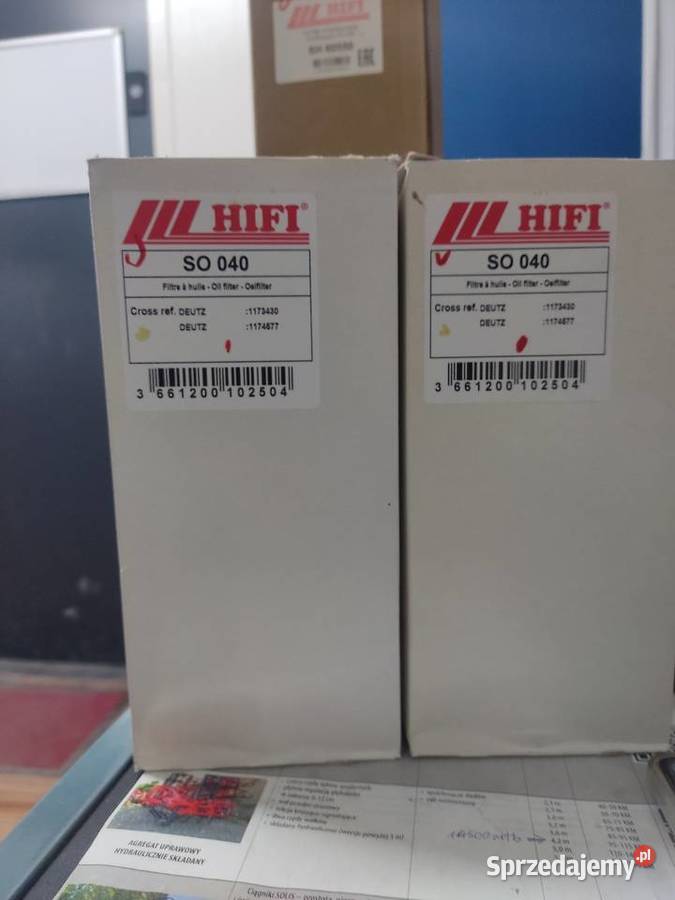SO 040 FILTR OLEJU HIFI FILTER Zamość