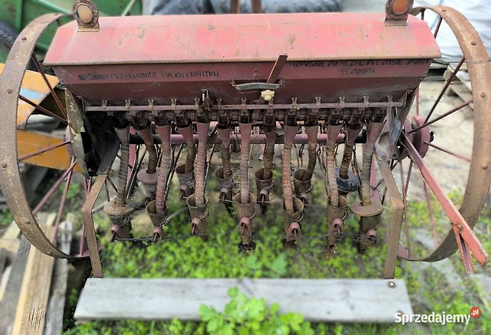 Siewnik do zboża Meprozet 13 lejków przerobiony podkarpackie Dębica
