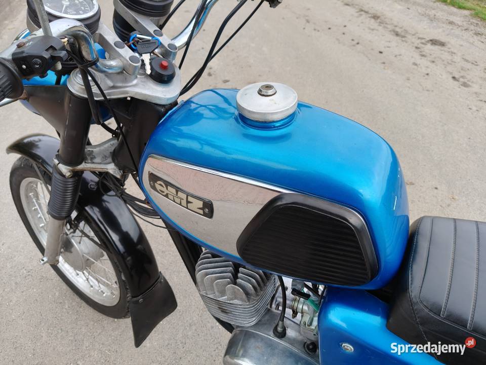 MZ ts 125 1981r z dokumentami do rejestracji Kalisz