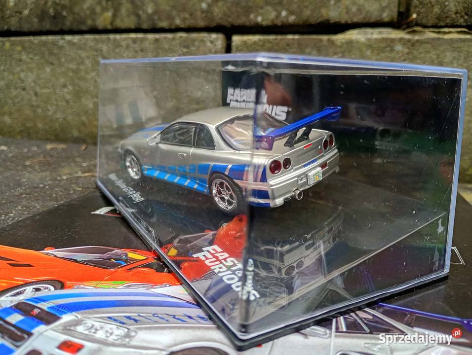 NISSAN SKYLINE GTR R34 fast furious deagostini Warszawa