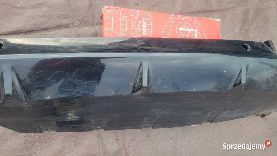 PEUGEOT 508 II SPOILER DOKŁADKA ZDERZAKA TYŁ