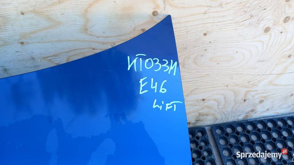 BMW E46 SEDAN LIFT KLAPA TYŁ NADWOZIE A075 Zbierkowo sprzedam