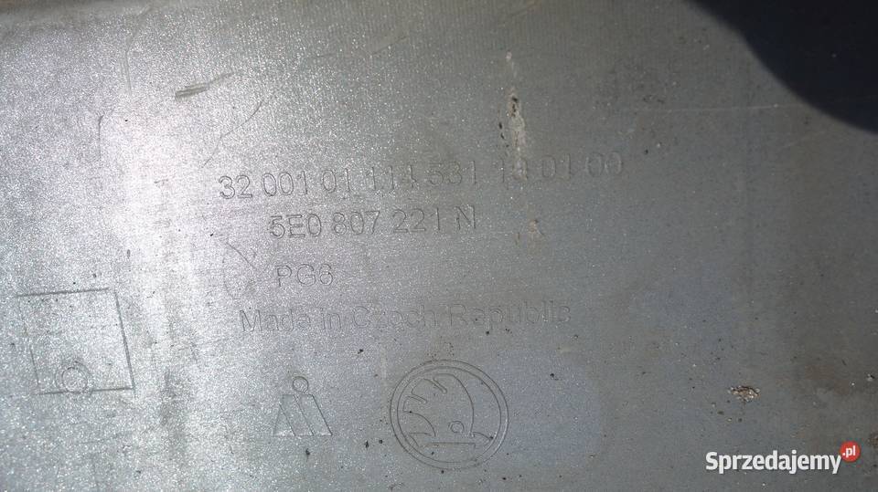 SKODA OCTAVIA III LIFT ZDERZAK PRZÓD PRZEDNI