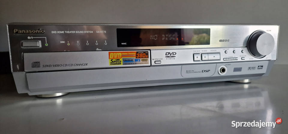 Panasonic SA HT 75 SAHT75 zmieniarka cd dvd Międzychód sprzedam