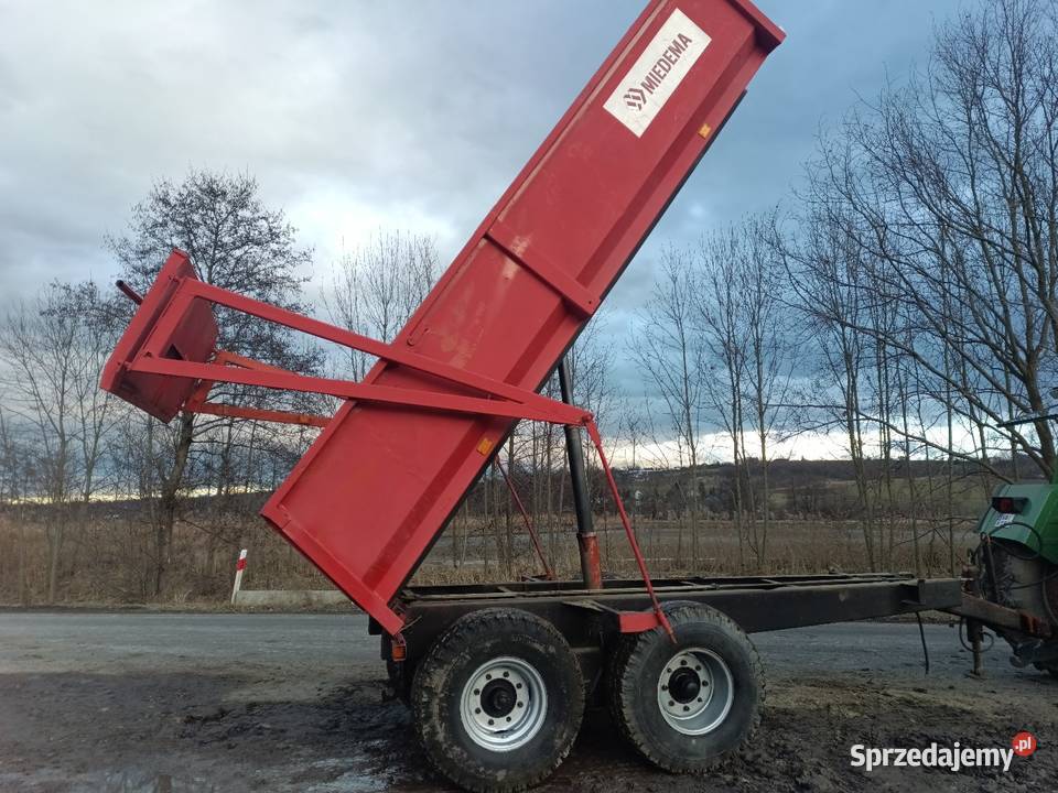 Wywrotka tandem skorupowa 11 ton koła balonowe Skoczów