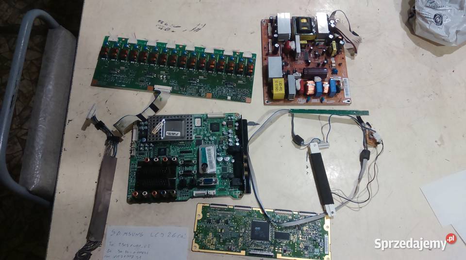 telewizor lcd samsung 26 le26r81b uszkodzony LCD Elektronika Poznań sprzedam