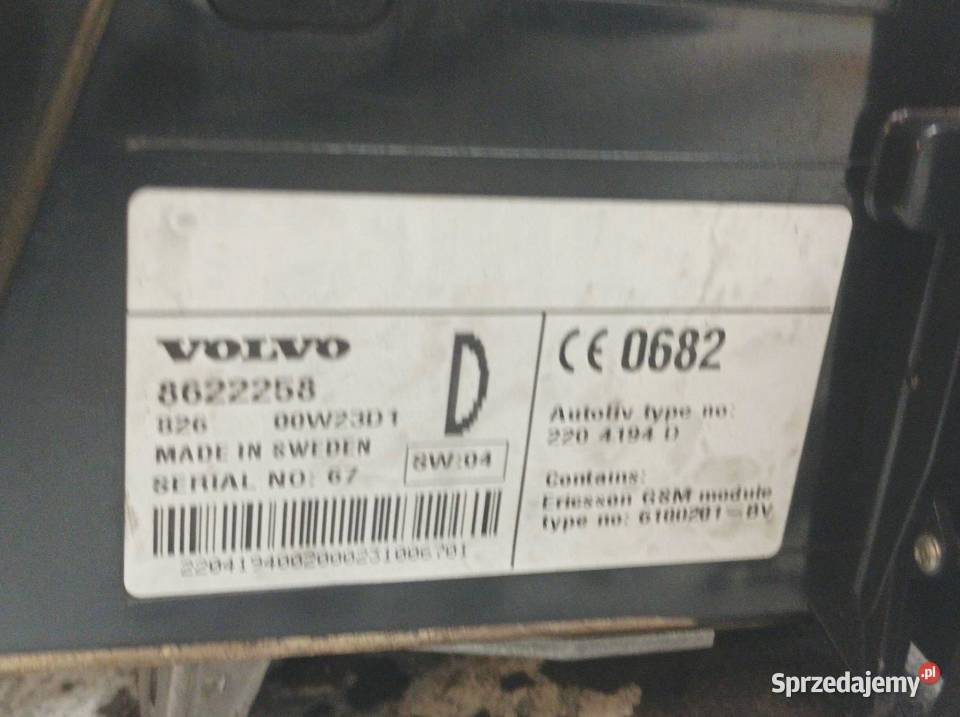 RADIO 9452057 Volvo V70 II 19992007