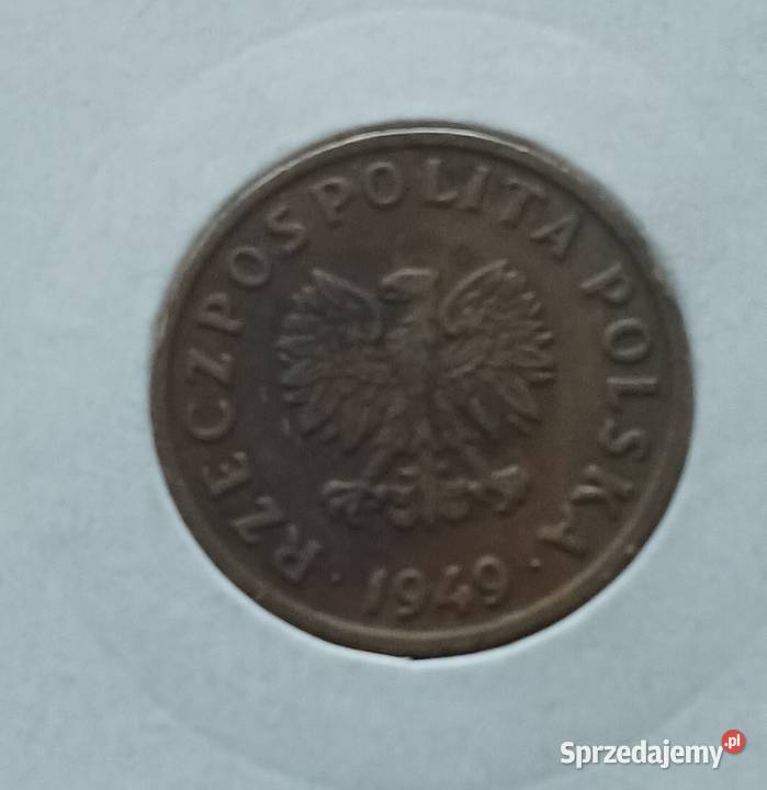 5 Groszy 1949 r Brąz Numizmatyka