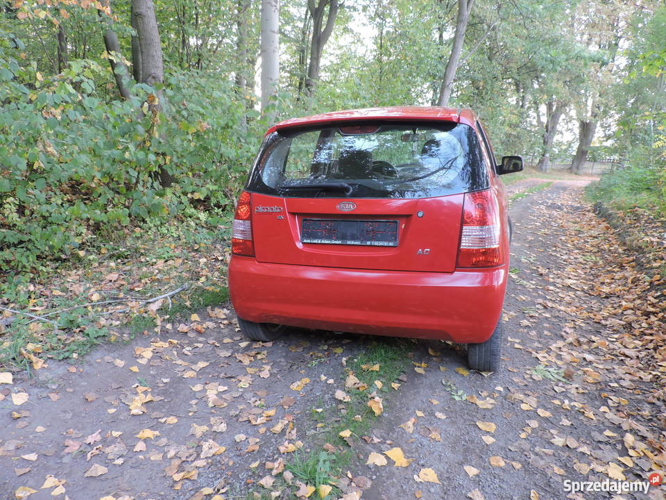 Kia Picanto 2005 r kolor czerwony 65KM Picanto Myszków