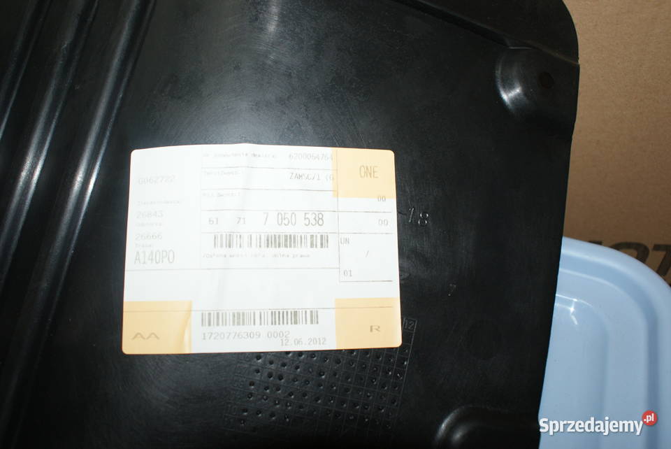 BMW E60 nadkole krótkie przód prawe 7050538 NOWE osobowe Części samochodowe