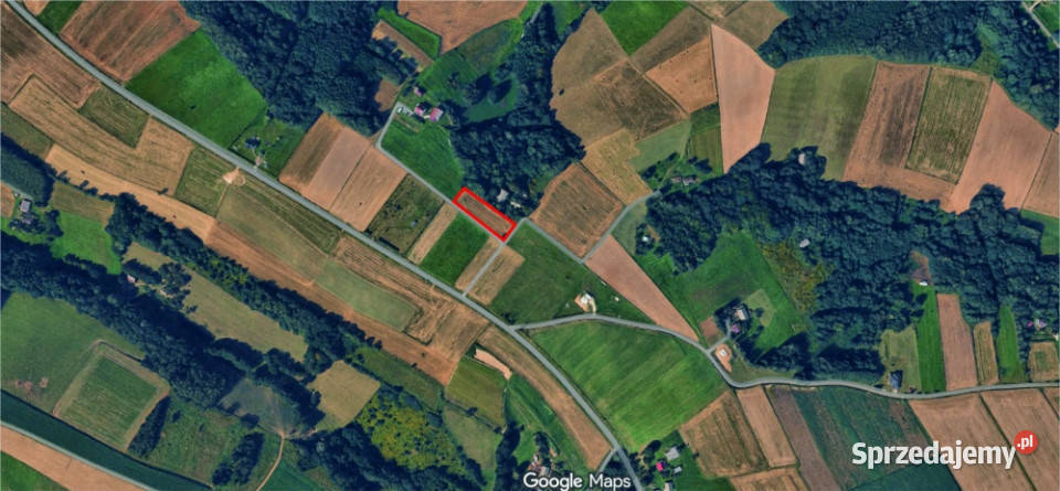 Działka z wz 30x95m Brzeziny