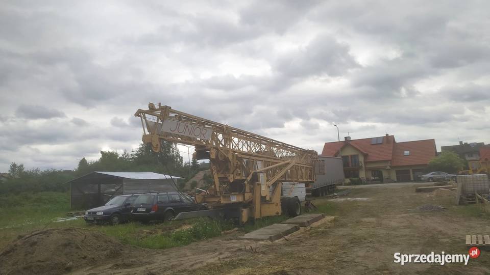 Dźwig żuraw podnośnik POTAIN Gromada