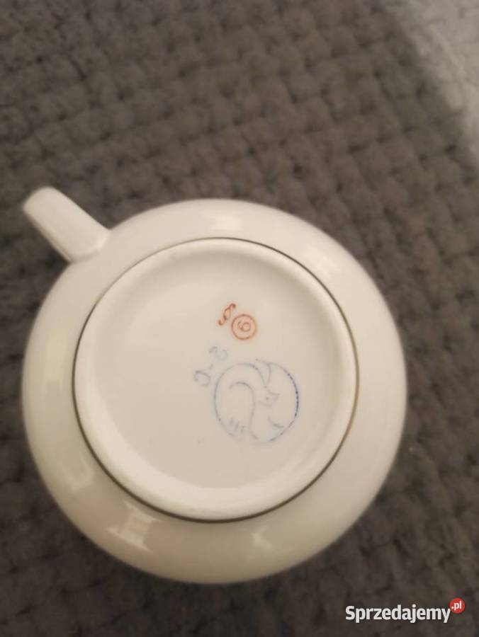 4 filiżanki do kawy herbaty porcelana PRL w
