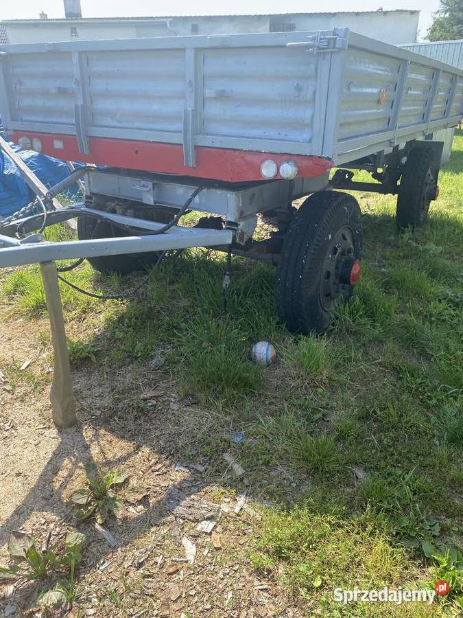Przyczepa rolnicza zarejestrowana ważne OC i Police sprzedam