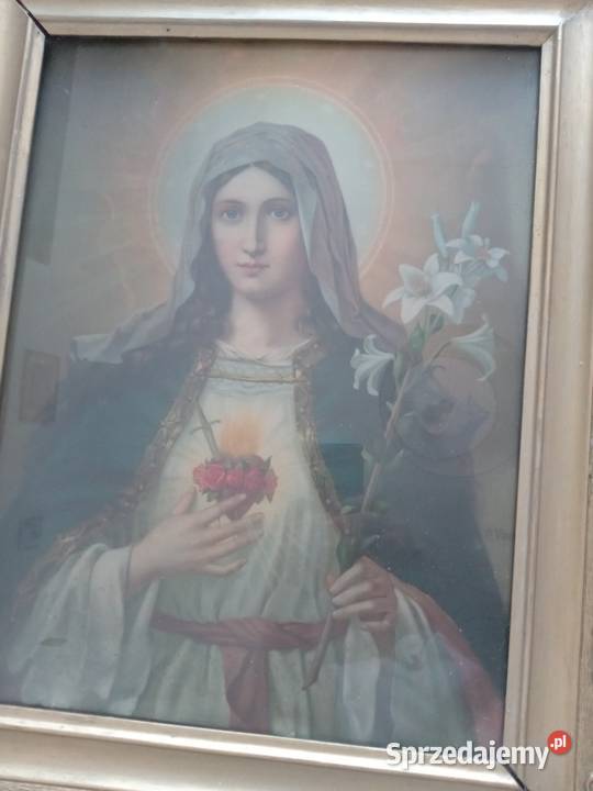 Stare oleodruki para Gdów