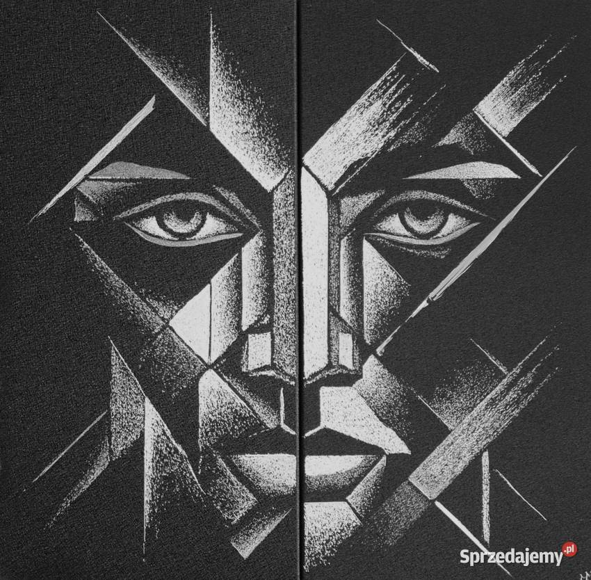 Oryginalny Obraz ręcznie grawerowany na blasze Sandomierz