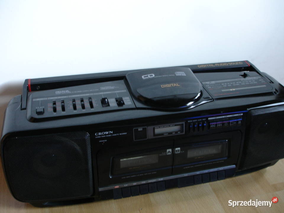 Radiomagnetofon CROWN CD560 Zielona Góra