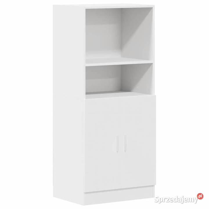 Szafka kuchenna biała 57x415x1315 materiał