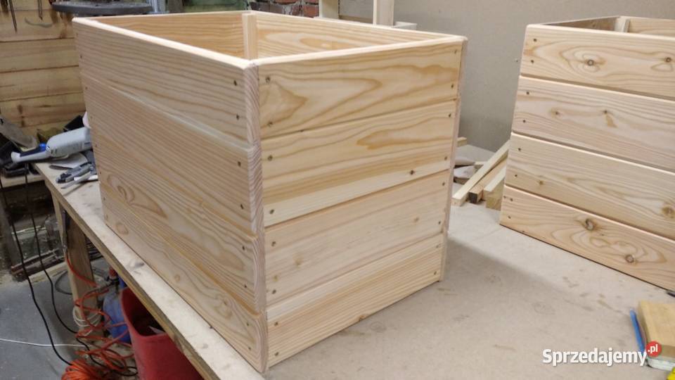 Doniczki z drewna do ogrodu Doniczki i osłonki Andrychów