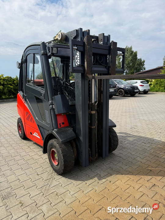 wózek widłowy LINDE H25T01 Triplex 470m kabina