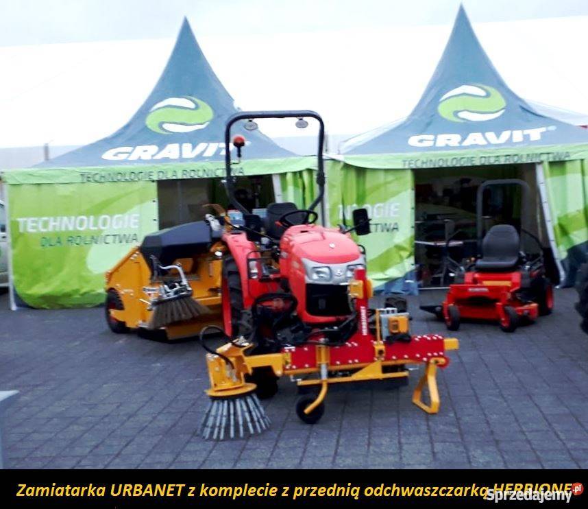 Zamiatarka komunalna RABAUD URBANET 1500 Lublin sprzedam