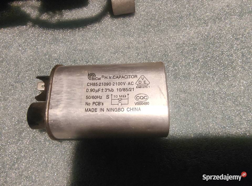 Kondensator kuchenki mikrofalowej AGD Święta