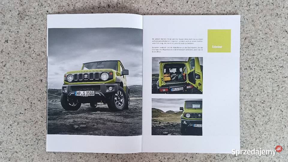 SUZUKI Jimny Prospekt śląskie Bytom