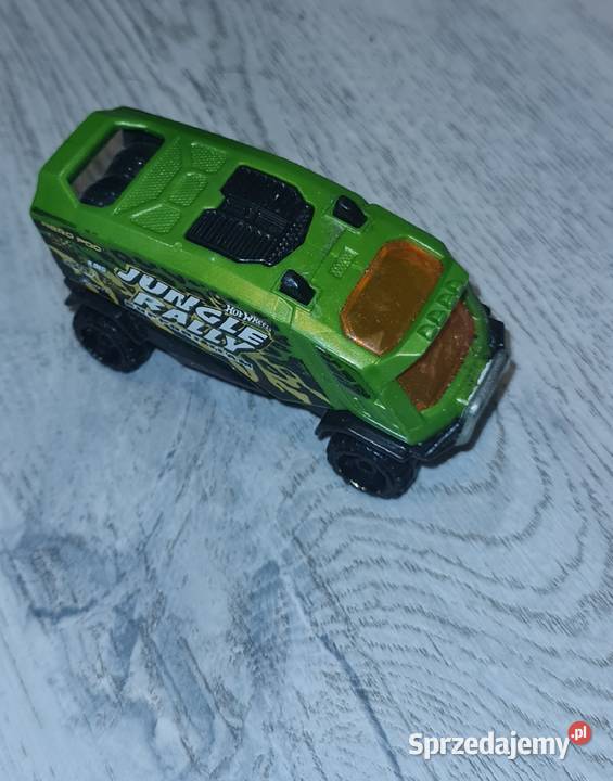 Autko samochód resorak Hot Wheels zielony Zabawki Łódź