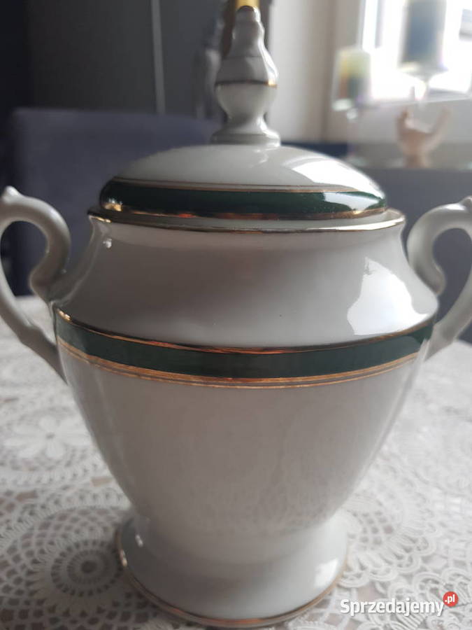 Cukiernica porcelana francuska Limoges wielkopolskie Wola Podłężna