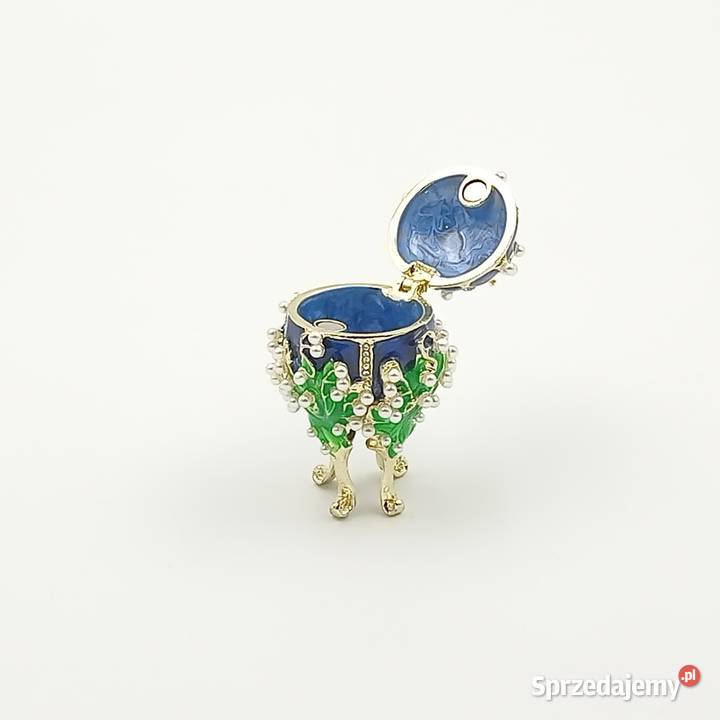 Jajko faberge pojemniki szkatułka małe Szkatułki i pudełeczka Zawiercie