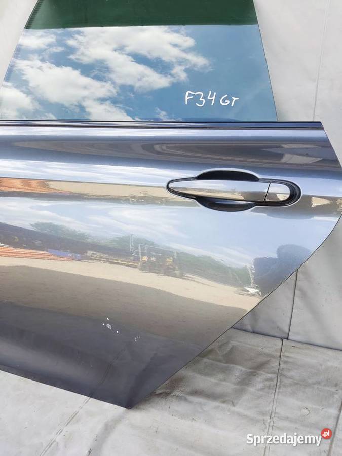 BMW F34 GT DRZWI TYLNE TYŁ LEWE SZYBA Radom