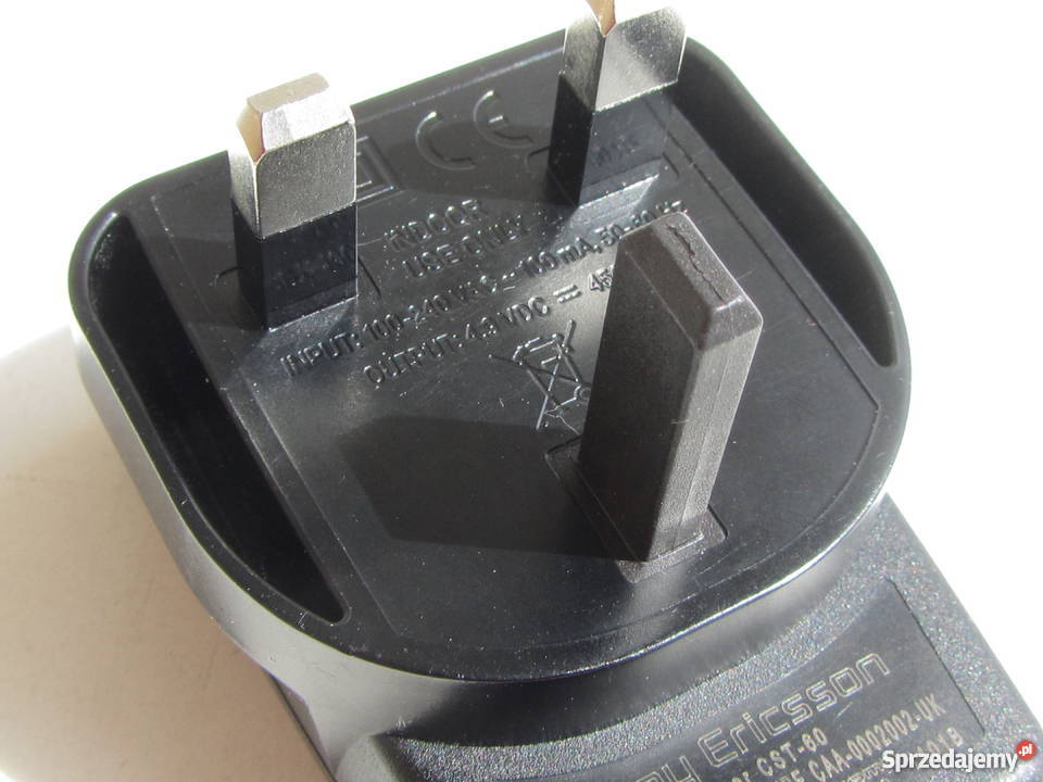 Ładowarka Sony Ericsson CST60 UK 49V DC 450mA