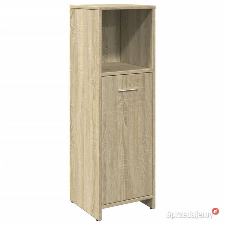 Szafka łazienkowa dąb sonoma 30x30x95 płyta Pozostałe