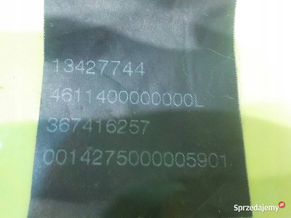 CORSA E 14 B 15r 3D pas bezpieczenstwa lewy Suków