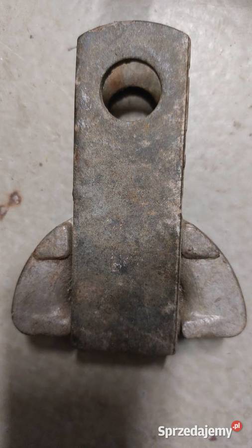 Pół rolka uchwyt kabłąkowy odciągowy bloczek Rokity