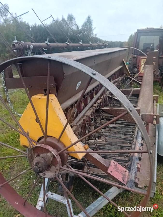 Fabryczny siewnik Meprozet 23leje redlice 25m Ryki