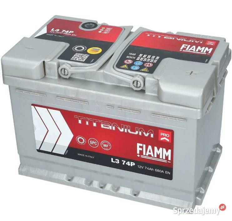 Akumulator FIAMM TITANIUM PRO 12V 74Ah 680A Wałbrzych sprzedam