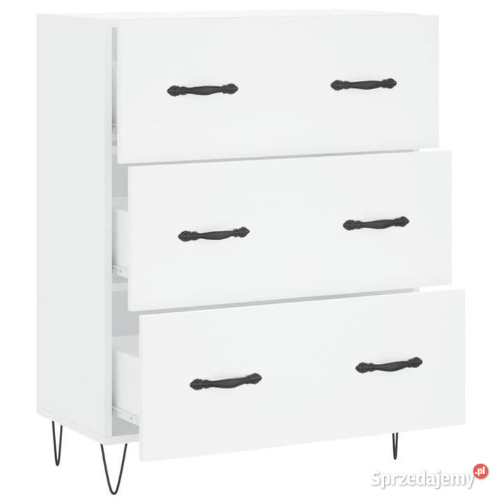 Szafka biała 695x34x90 materiał drewnopochodny