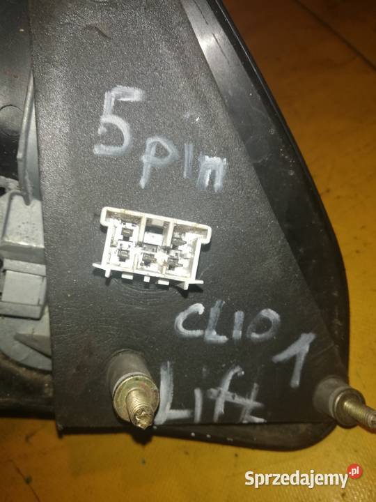 lusterko lewe 5pinRenault Clio 1 Lift r9698 Piotrków Trybunalski