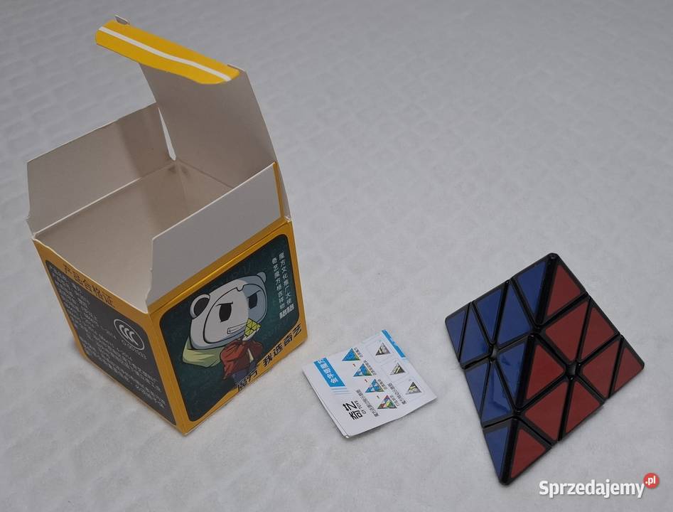 3x3x3 trójkąt układanka kostka logiczna 10