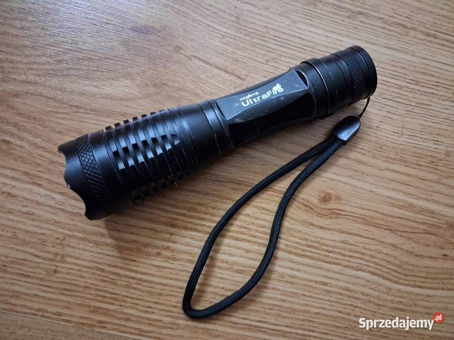 Latarka taktyczna UltraFire led CREE XML T6 ZOOM sprzedam