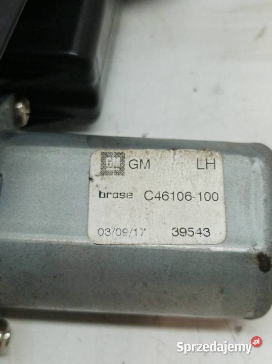 MECHANIZM SZYBY LEWY PRZÓD 13406673 Opel Astra V Mechanizmy opuszczania szyb