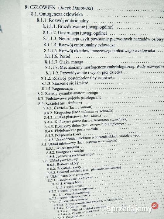 Danowski biologia medycyna matura Warszawa sprzedam