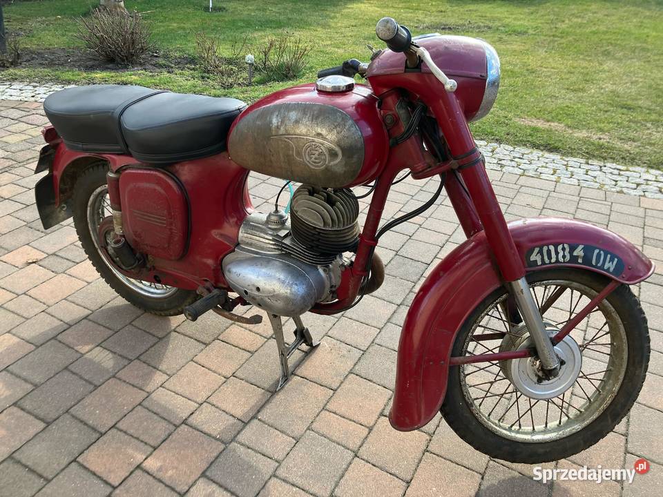cezet cz 175 typ 450 jawa oryginał na chodzie Rok produkcji 1962 Jawa Łuszczanów