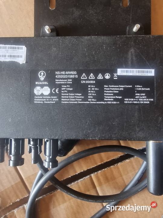 Mikroinwerter falownik Nuasol do
fotowoltaiki