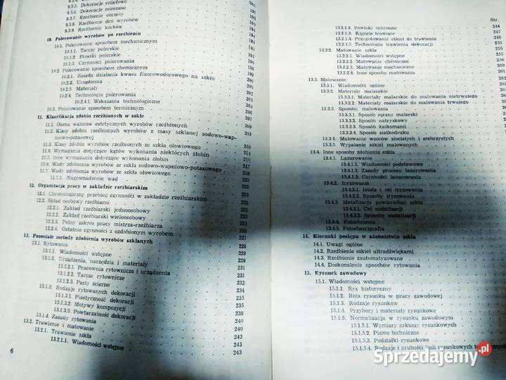 Poradnik zdobnika wyrobów szklanych zawodowe Warszawa