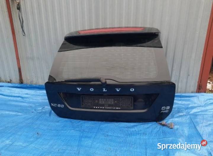 Volvo XC60 0813 r Klapa tyl kompletna czarna osobowe Osięciny
