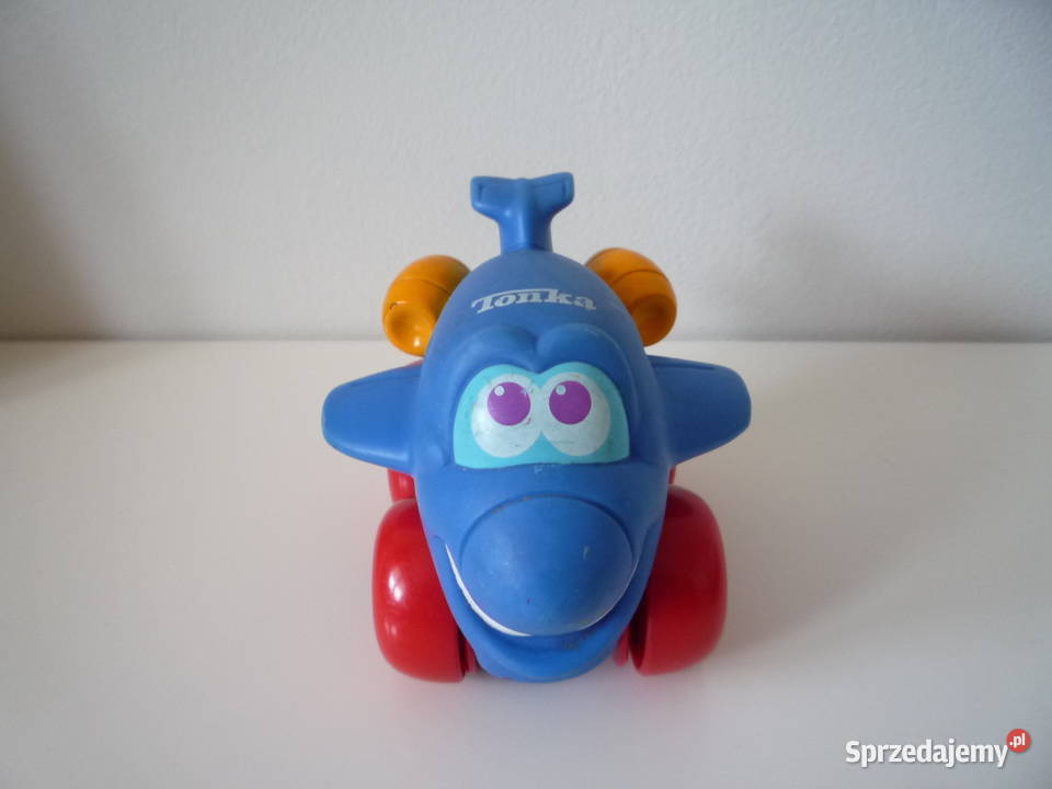 Tonka Auto Samolot Gumowe Autko