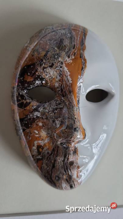 Maska ceramiczna Obraz maska malowana ręcznie
