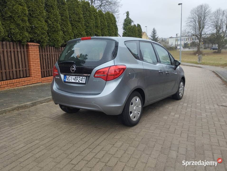 Opel Meriva B 14t 120 186 świeży Import Niemcy Rok produkcji 2010 Giżycko